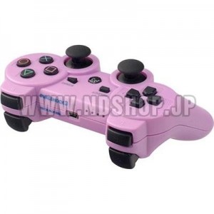 DualShock3ワイヤレスコントローラ(5色可選)(ピンク)