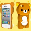 リラックマiPhone4S/iPhone4専用3Dケース（8周年記念バージョン）