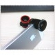 iPhone5 3in1カメラレンズキット、マクロ、フィッシュアイ、広角撮影可能（iPH280）