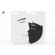 iphone5用カップル専用保護ケース　韓国恋人男女（ペアで激安販売）