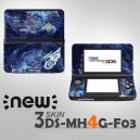 モンスターハンター4G　NEW　ニンテンドー　3DS専用スキンシール　