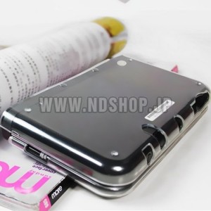 NEW 3DSLL用カバーケース　TPU製　透明
