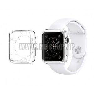 Apple watch（アップルウォッチ）極薄シリコンソフトケース（クリア）　