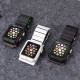 Apple Watch交換バンド（ケース付き）　アルミ合金+シリコン製　38MM＆42MM