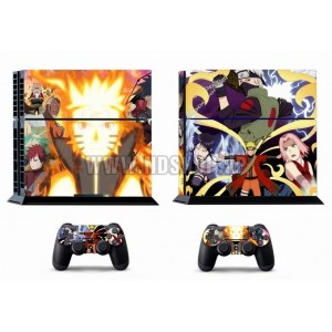 『NARUTO -ナルト-』プレイステーション4（PS4）に適用スキンシール