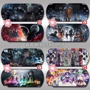 PSP2000/PSP3000用スキンシール　種類豊富なデザイン