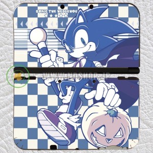  ソニック・ザ・ヘッジホッグスキンシール for NEW ニンテンドー3DSLL/OLD 3DSLL