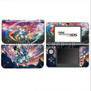 Nintendo　NEW3DSLL専用スキンシール　ステッカー