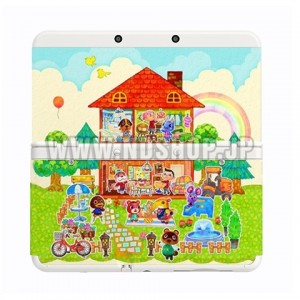 ニンテンドーNEW3DS適用スキンシール　ステッカー　動物の森