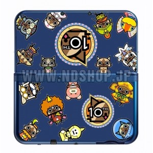 モンハンアイルースキンシールfor　NEW3DSLL　ステッカー