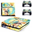 PS4スキンシール　保護シール　初音ミク　PS4ステッカー