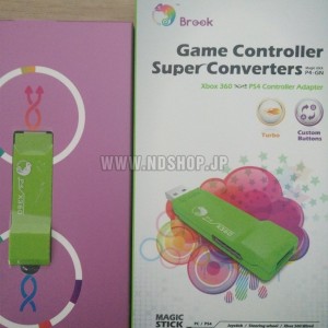 「XBOX 360 TO PS4コンバーター」BROOK　変換機　コントローラーアダプター
