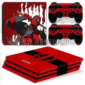 「deadpool　デッドプール」　PS4 PROスキンシール　スッテカー　全14種